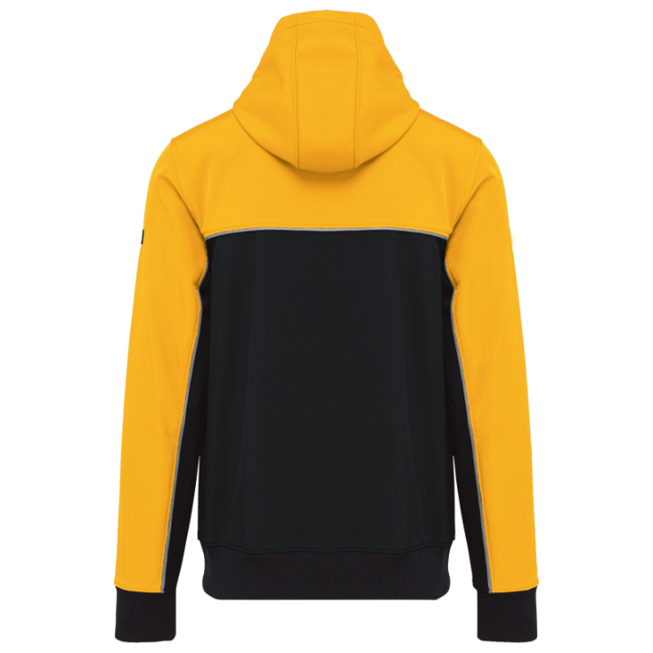 Veste softshell 3 couches bicolore unisexe
