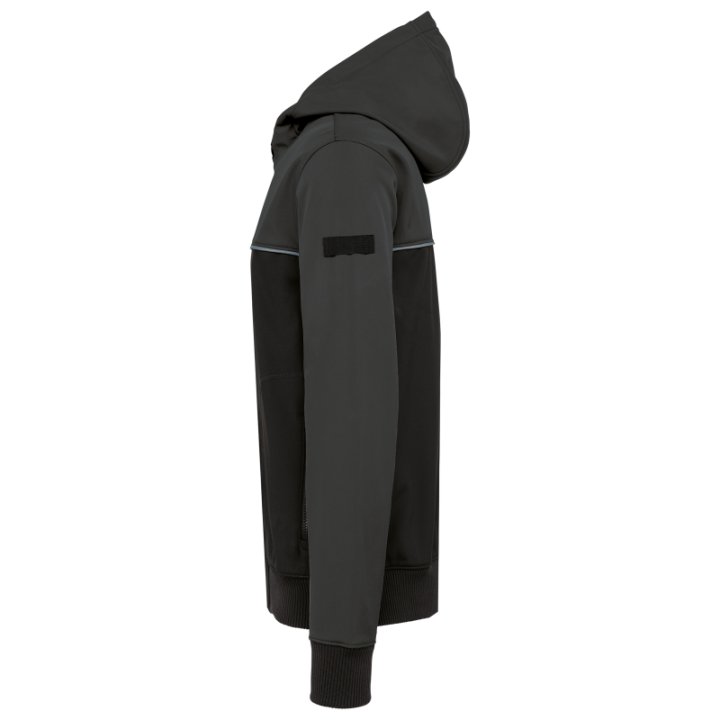 Veste softshell 3 couches bicolore unisexe