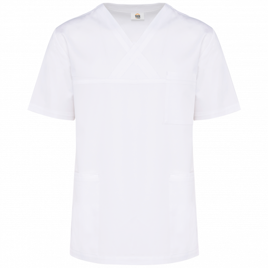 Tunique coton manches courtes unisexe