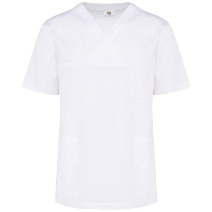 Tunique coton manches courtes unisexe