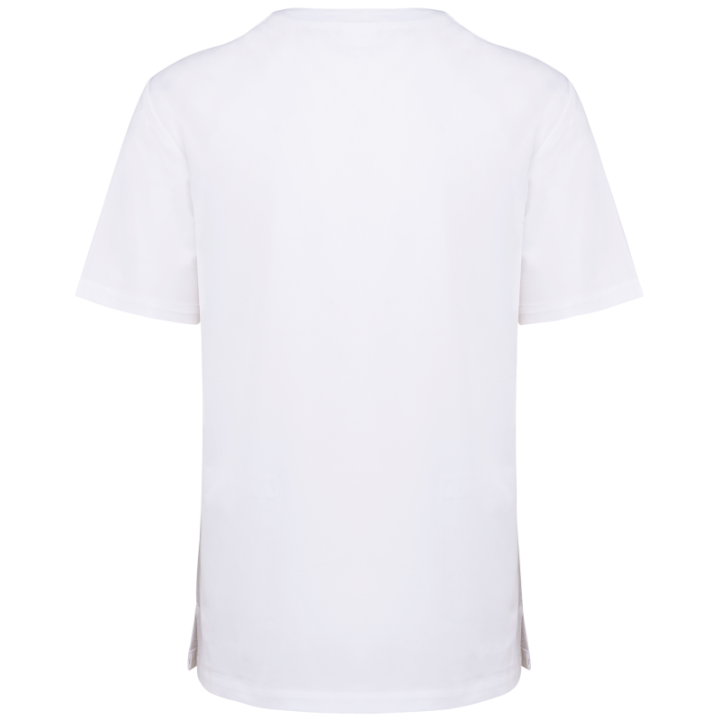 Tunique manches courtes polycoton unisexe