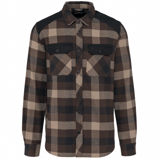 Chemise à Carreaux pour Homme avec Poches
