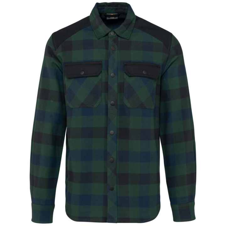 Chemise à Carreaux pour Homme avec Poches