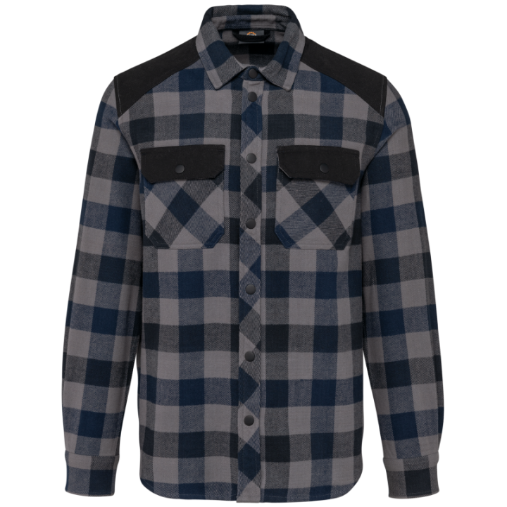 Chemise à Carreaux pour Homme avec Poches