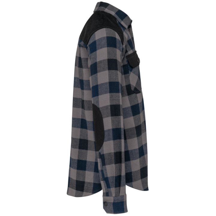 Chemise à Carreaux pour Homme avec Poches