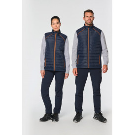 Bodywarmer fonctionel multipoches unisexe