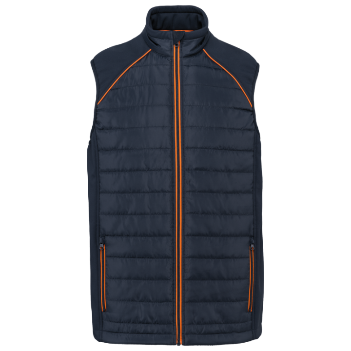 Bodywarmer fonctionel multipoches unisexe
