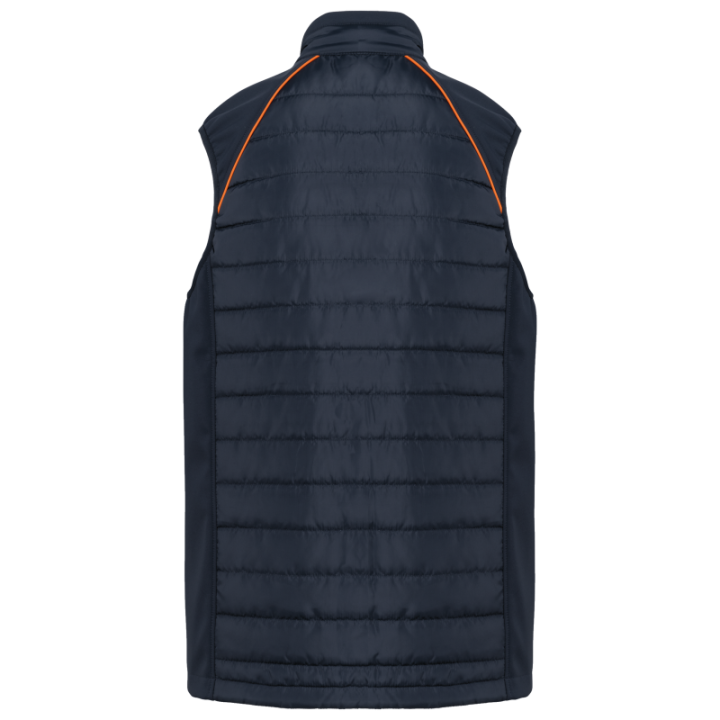 Bodywarmer fonctionel multipoches unisexe