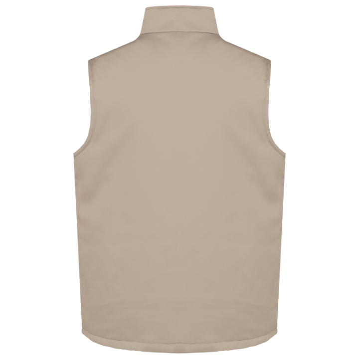 Gilet polycoton multipoches rembourré unisexe