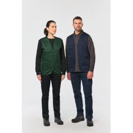 Gilet multipoches unisexe