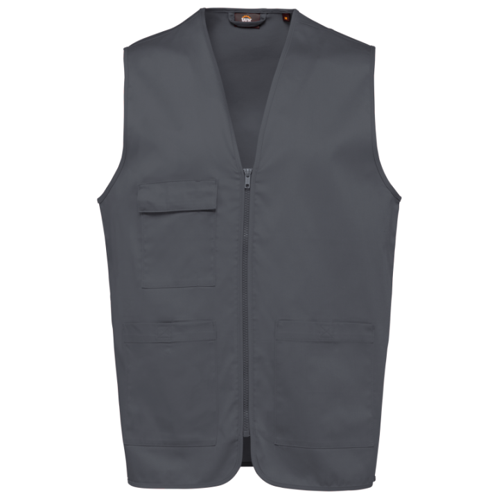 Gilet multipoches unisexe