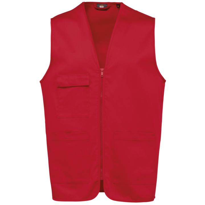 Gilet multipoches unisexe