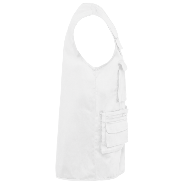 Gilet polycoton multipoches doublé unisexe