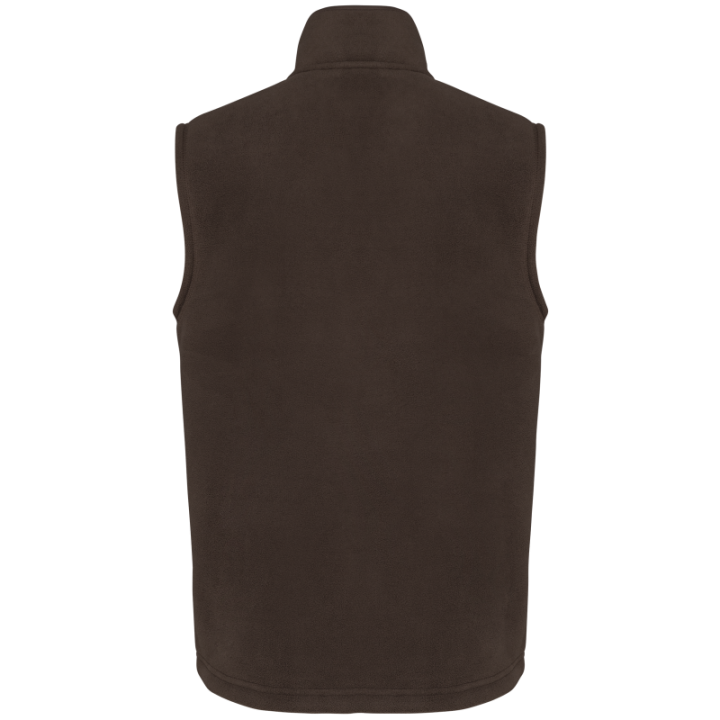 Bodywarmer Polaire Unisexe avec Intérieur Sherpa