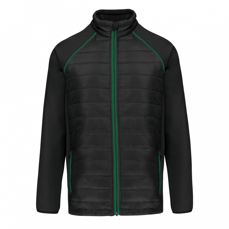 Veste unisexe bi-matière contre le froid