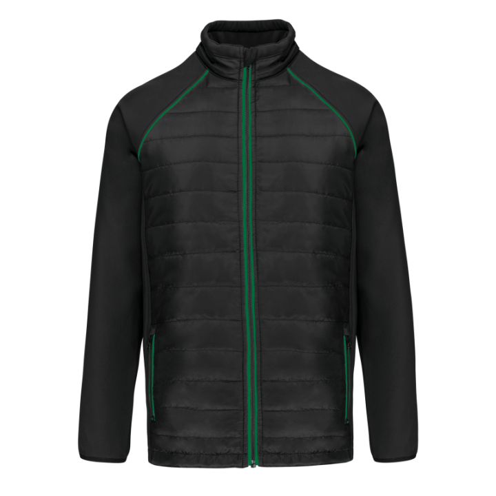 Veste unisexe bi-matière contre le froid