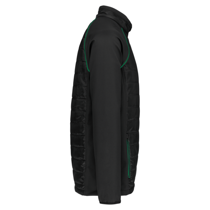 Veste unisexe bi-matière contre le froid