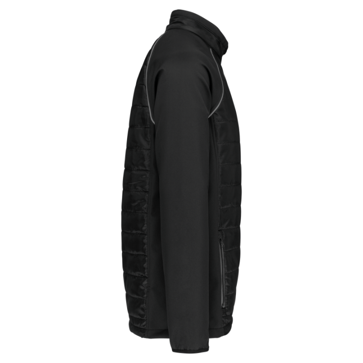 Veste unisexe bi-matière contre le froid