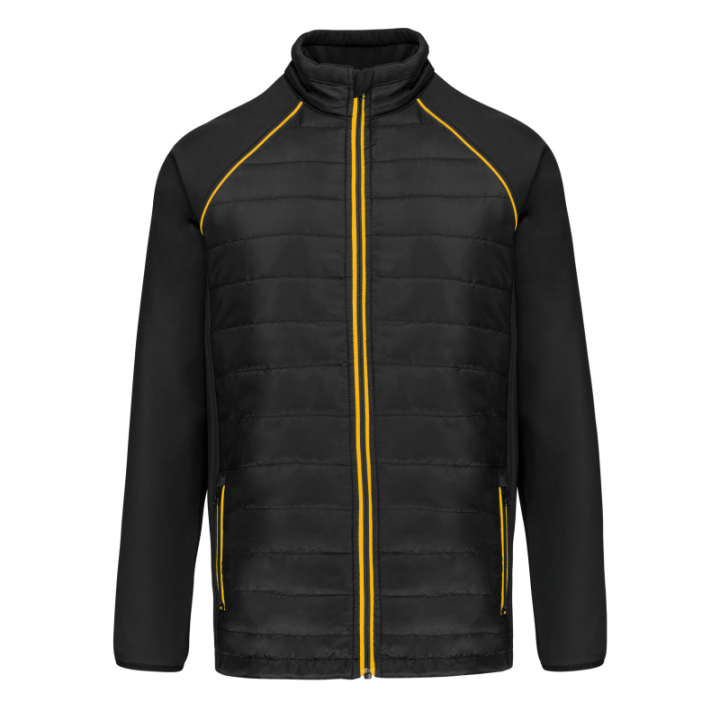 Veste unisexe bi-matière contre le froid