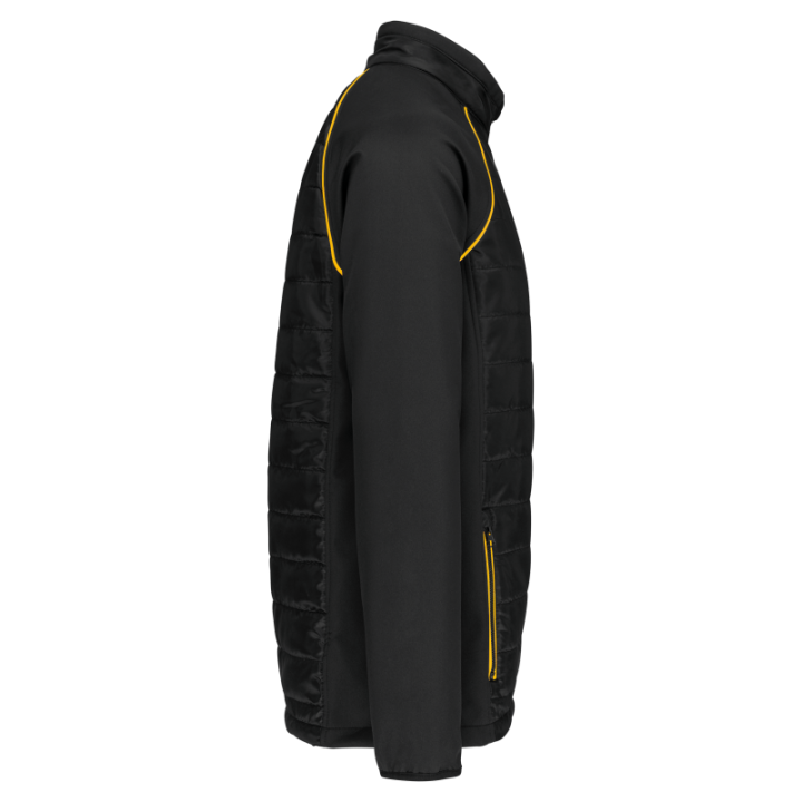 Veste unisexe bi-matière contre le froid