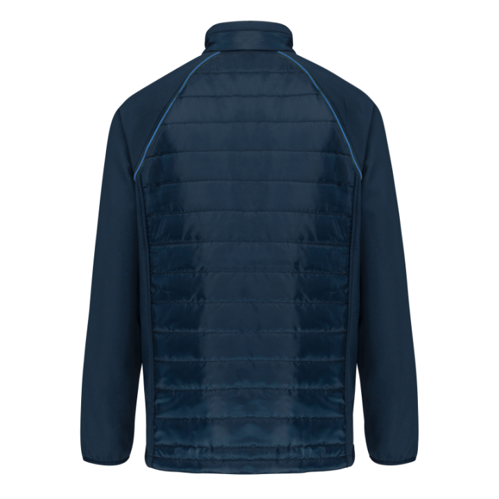 Veste unisexe bi-matière contre le froid