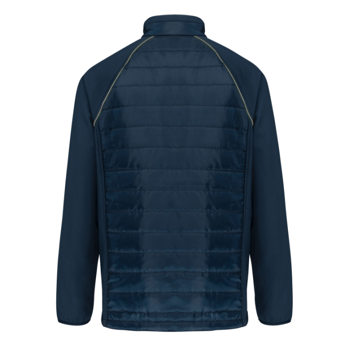 Veste unisexe bi-matière contre le froid