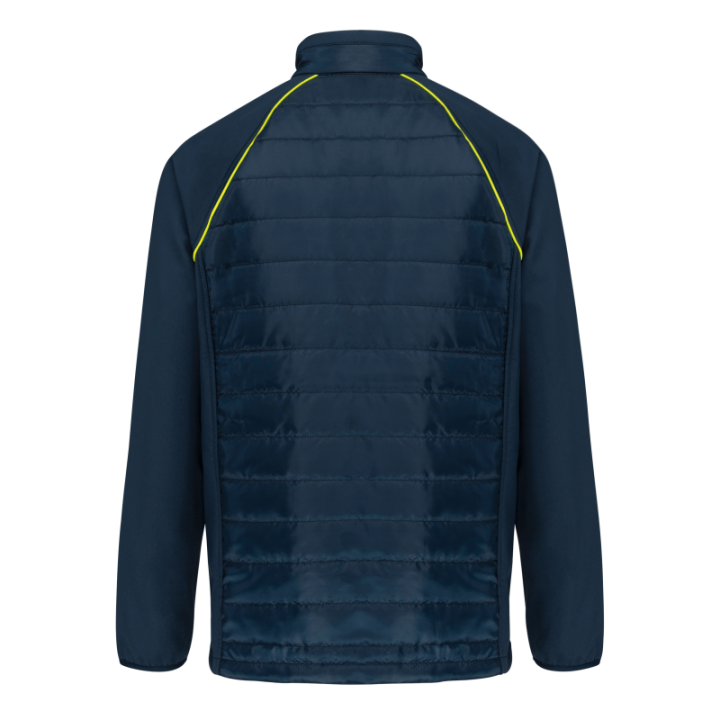 Veste unisexe bi-matière contre le froid