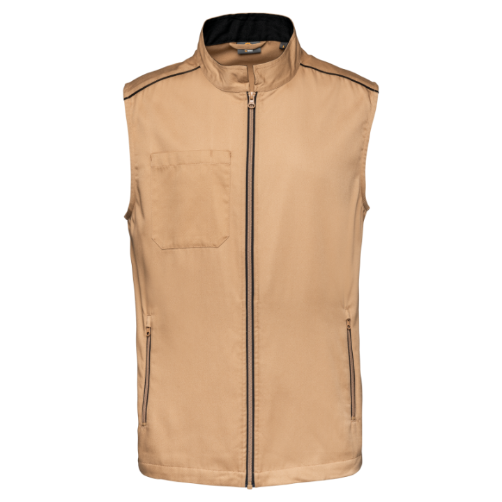 Gilet sans manches ultra resistant homme