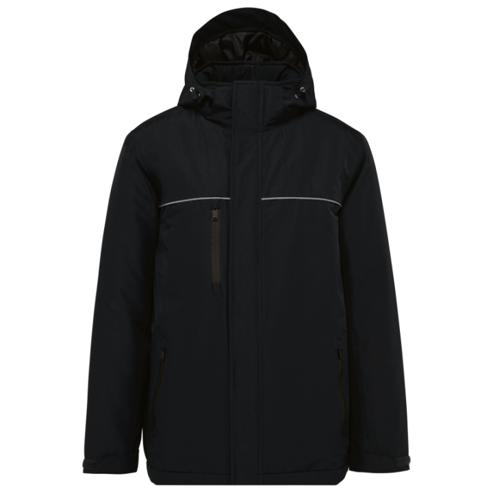 Parka performance unisexe à capuche