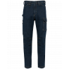 Pantalon denim multipoches homme