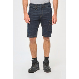 Bermuda Denim Multipoches pour Homme