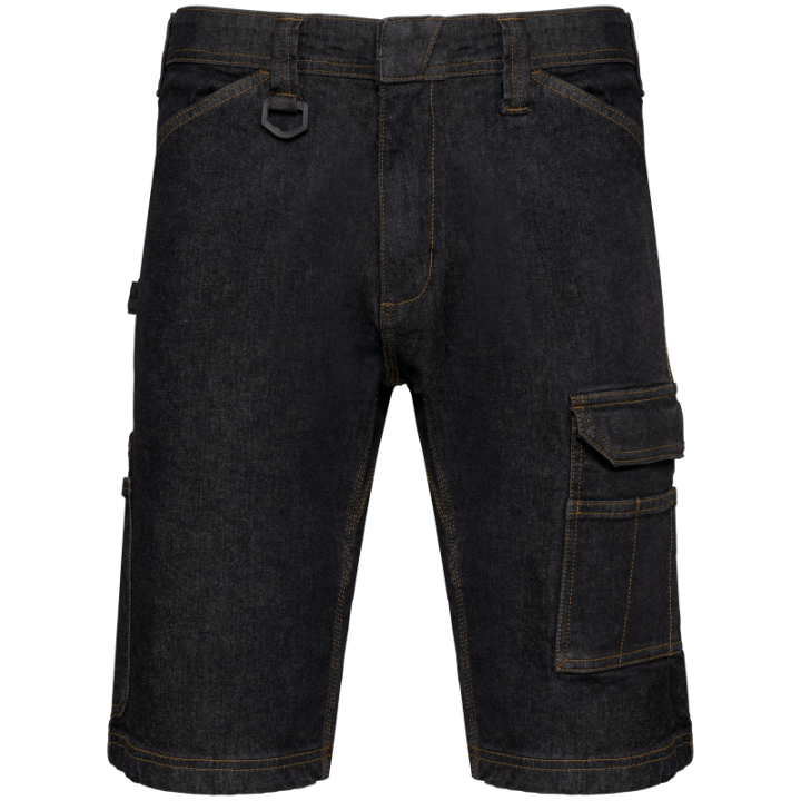 Bermuda Denim Multipoches pour Homme
