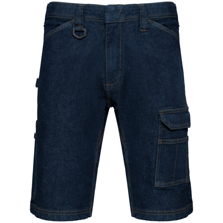 Bermuda Denim Multipoches pour Homme
