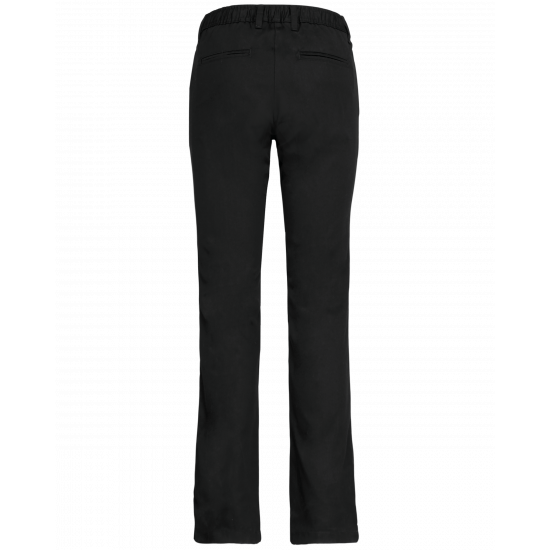 Pantalon de travail femme à ceinture élastiquée