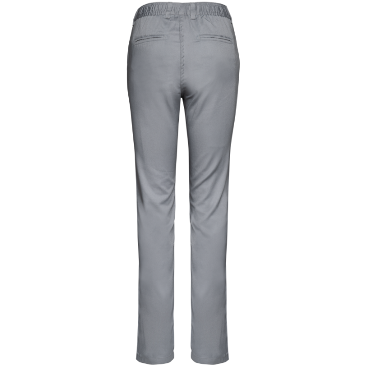 Pantalon de travail femme à ceinture élastiquée