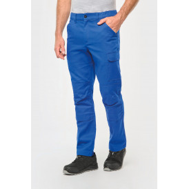 Pantalon de travail multipoches homme résistant et confort