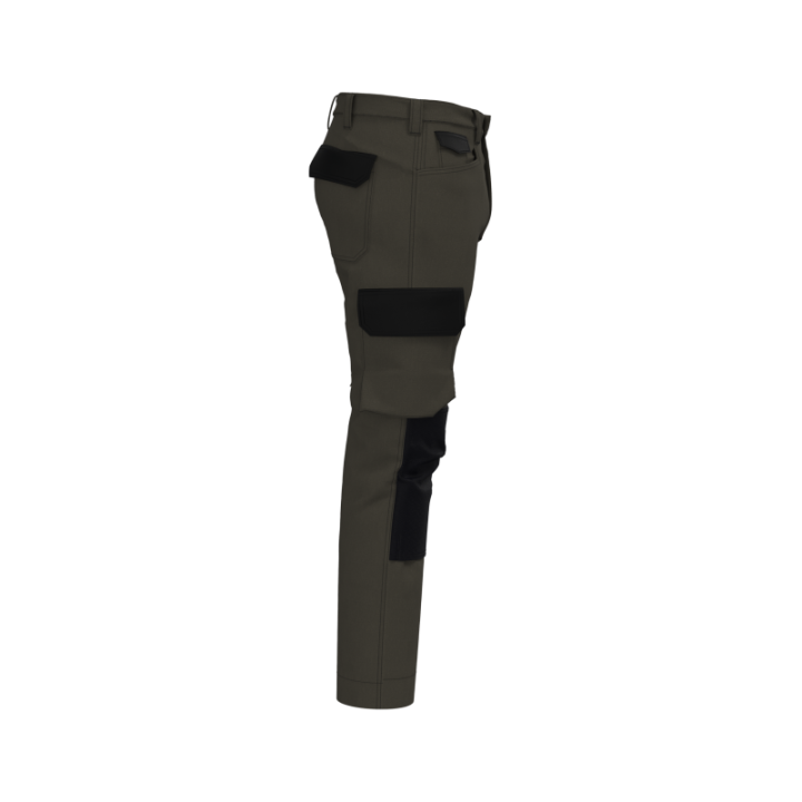 Pantalon de travail bicolore homme
