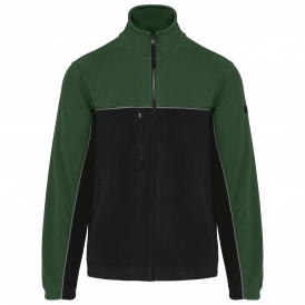 Veste micropolaire bicolore écoresponsable unisexe (2)