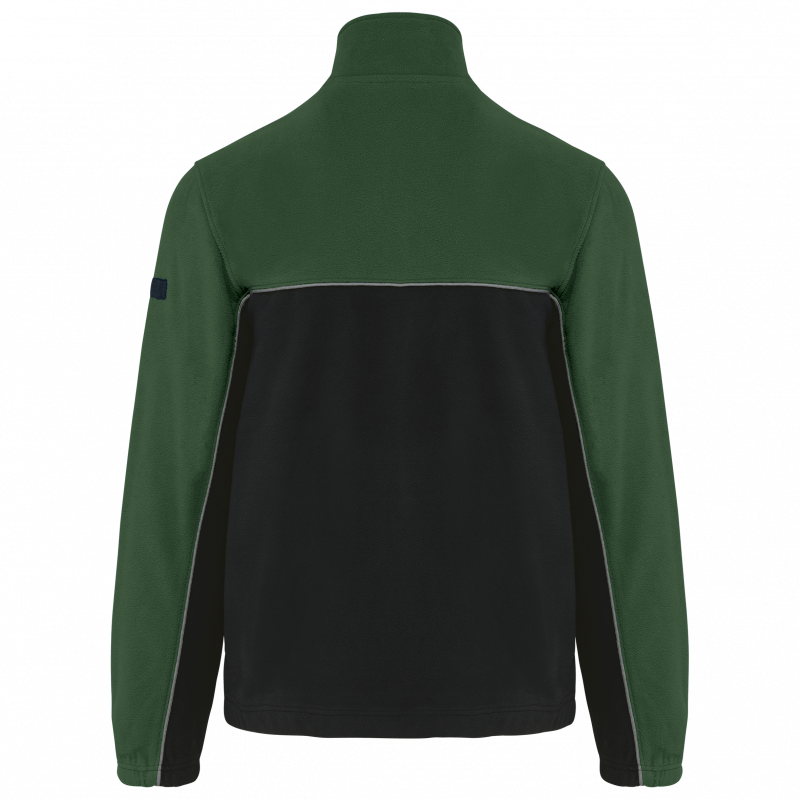 Veste micropolaire bicolore écoresponsable unisexe