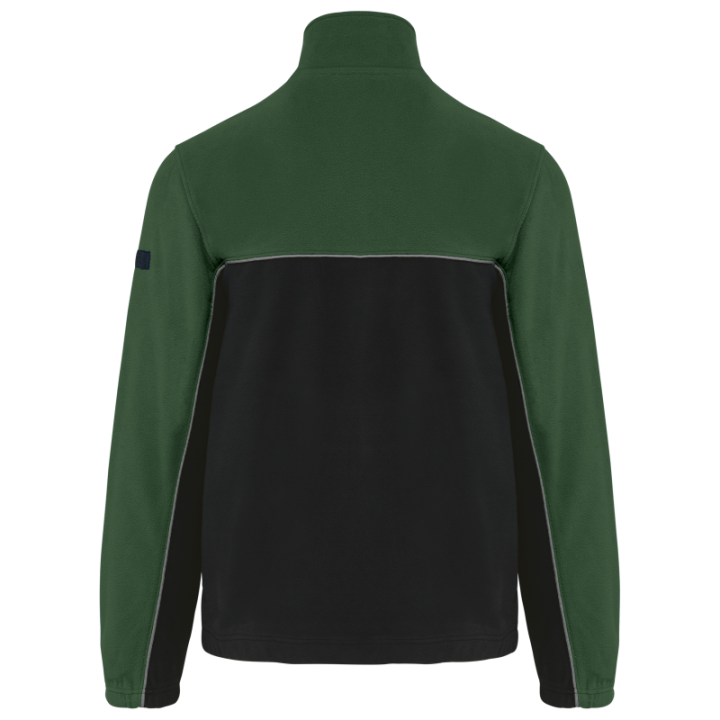 Veste micropolaire bicolore écoresponsable unisexe