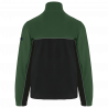 Veste micropolaire bicolore écoresponsable unisexe