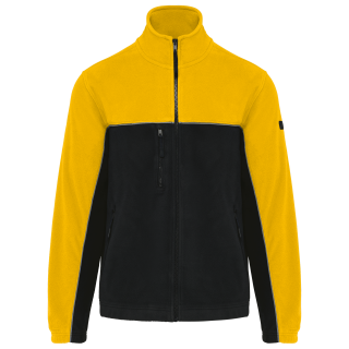 Veste micropolaire bicolore écoresponsable unisexe
