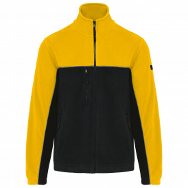 Veste micropolaire bicolore écoresponsable unisexe