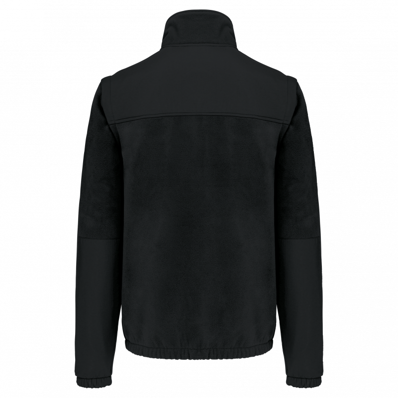 Veste polaire manches amovibles