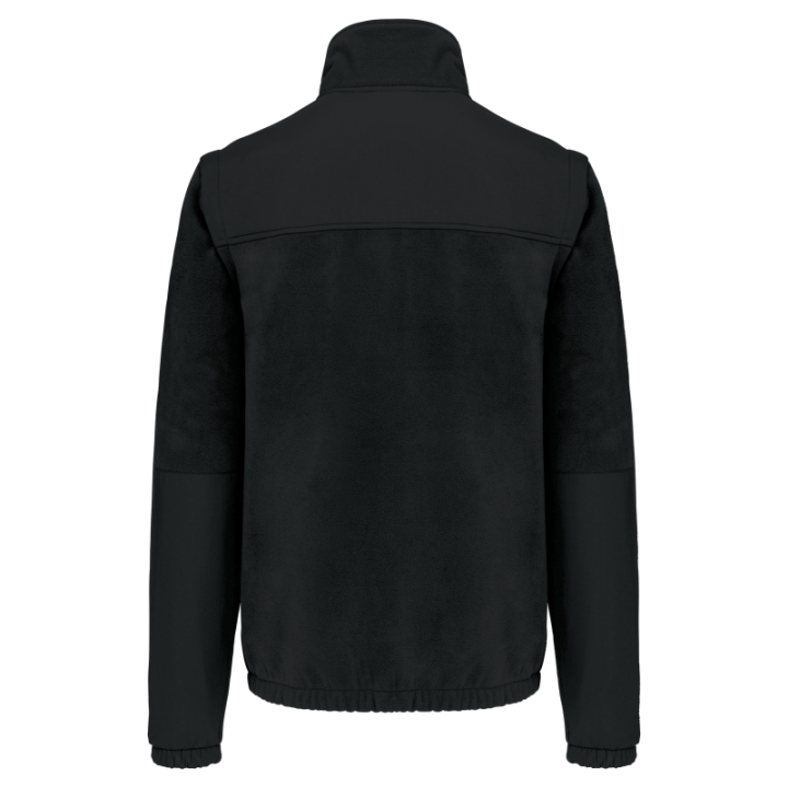 Veste polaire manches amovibles