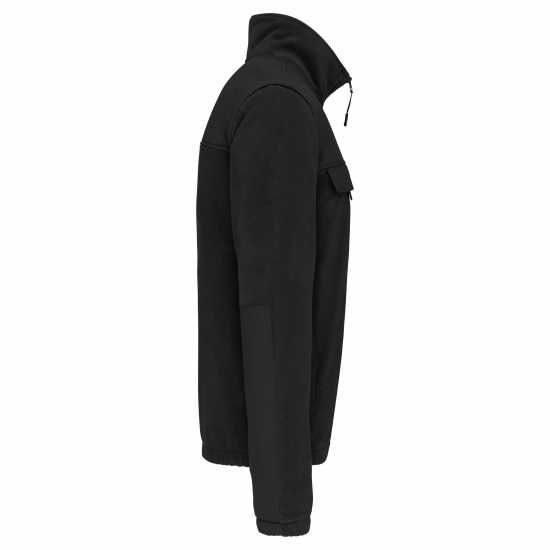 Veste polaire manches amovibles