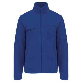 Veste polaire manches amovibles
