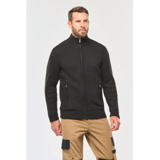 Cardigan doublé polaire KARIBAN