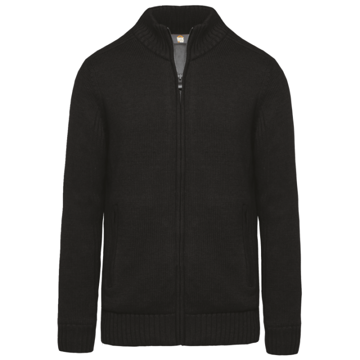 Cardigan doublé polaire KARIBAN