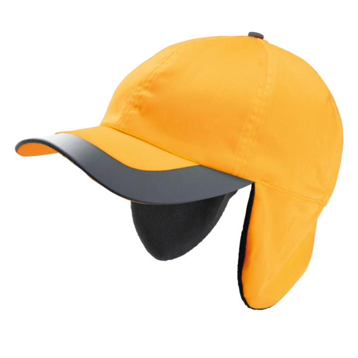 Casquette chaude hiver fluorescente